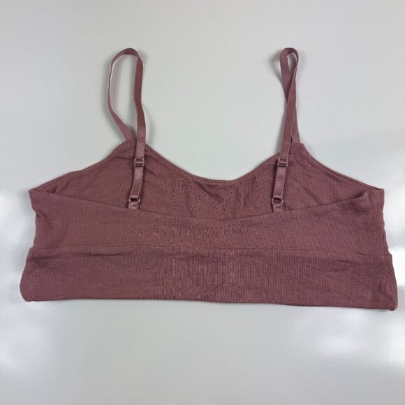 Athleta Well Rested Rib Sleep Bra Large Bundle of 2 Bralettes Modal Cozy Comfy - Picture 3 of 10
